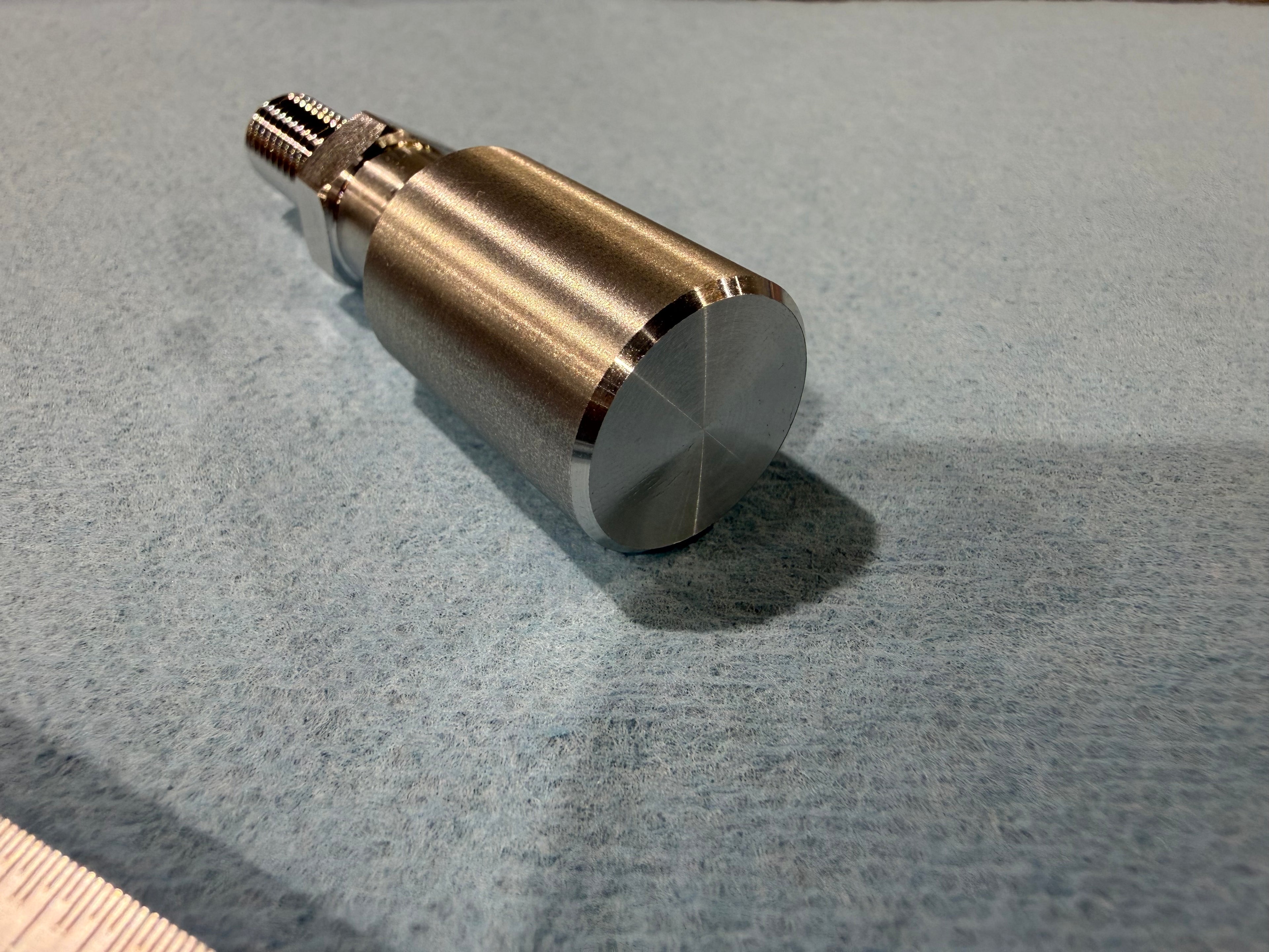 Sub-Spindle Ejector Pin – Solid Design - ø3/4" body - M10 x 1.5 thread