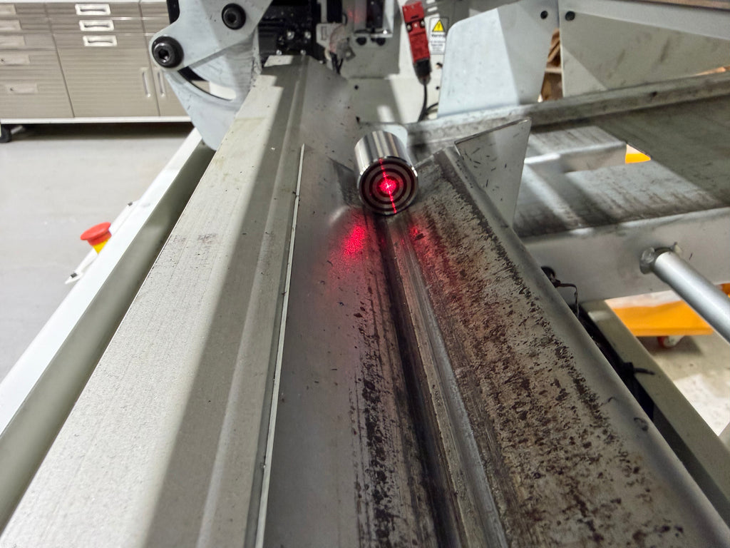 Bar loader alignment target