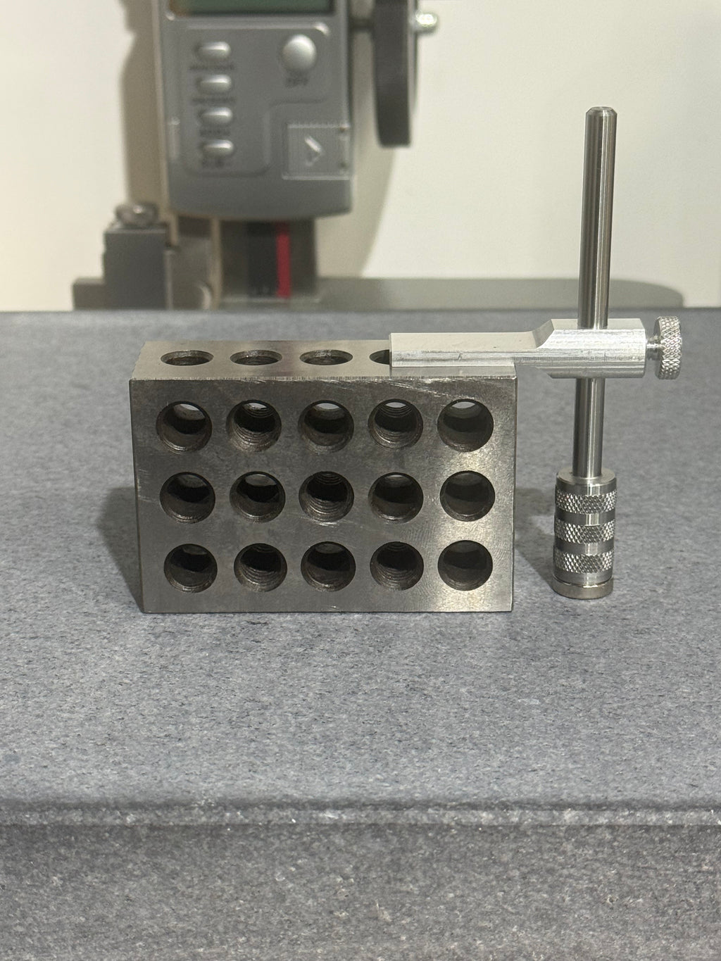 Medium adjustable tool height setter - ø1/2" stem