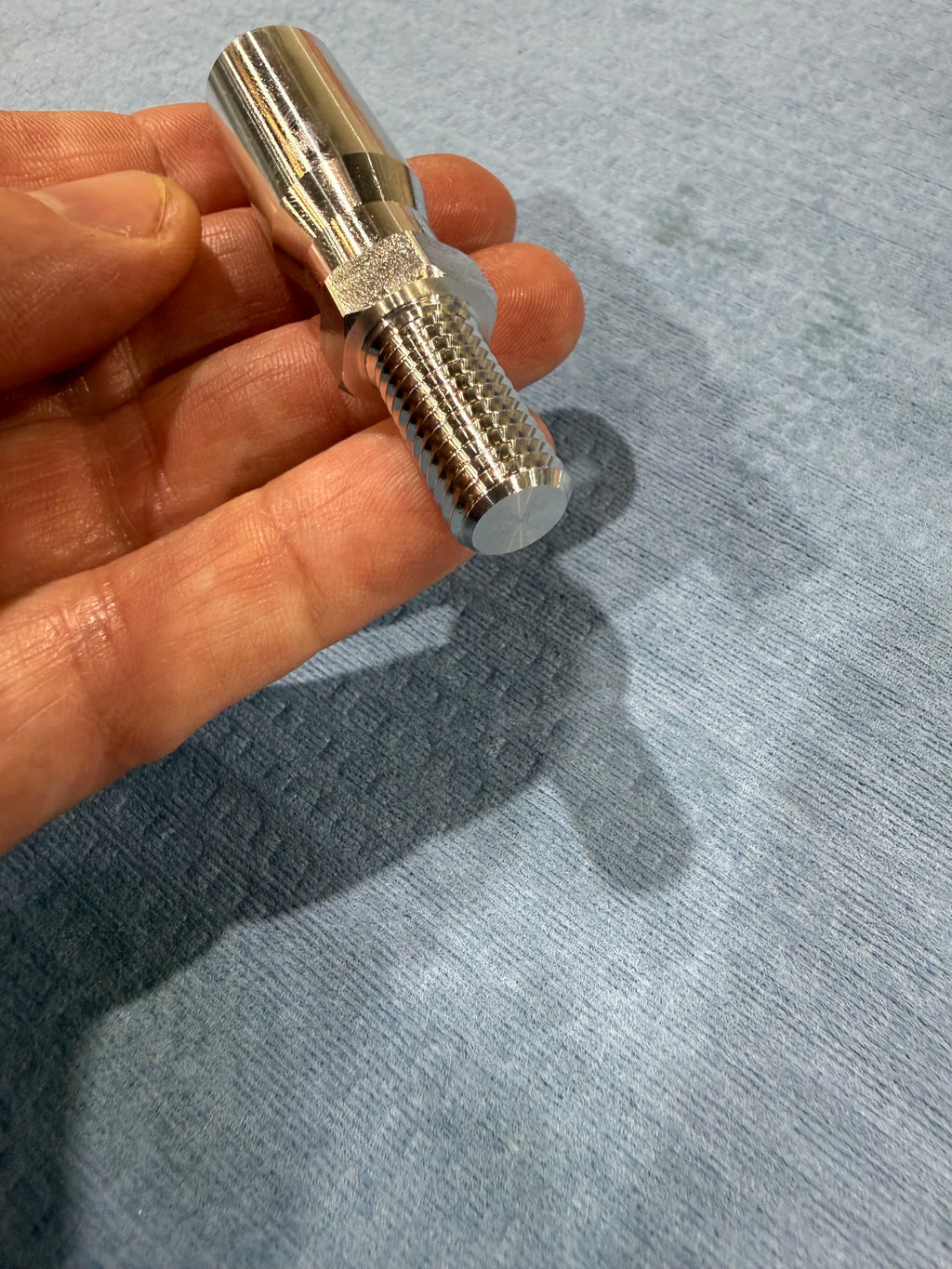 Sub-Spindle Ejector Pin – Solid Design - ø5/8" body - M10 x 1.5 thread