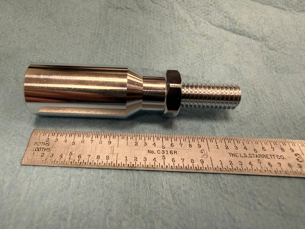 Sub-Spindle Ejector Pin – Solid Design - ø5/8" body - M8 x 1.25 thread