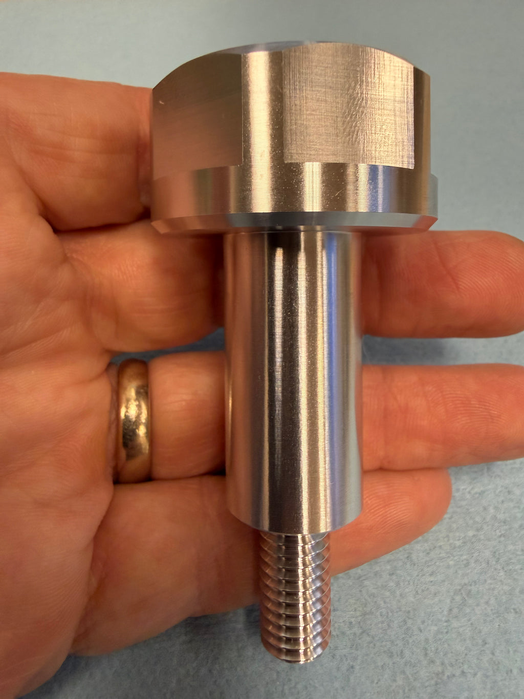 Sub-Spindle Ejector Pin – Solid Design - ø1-1/2" body - M10 x 1.5 thread