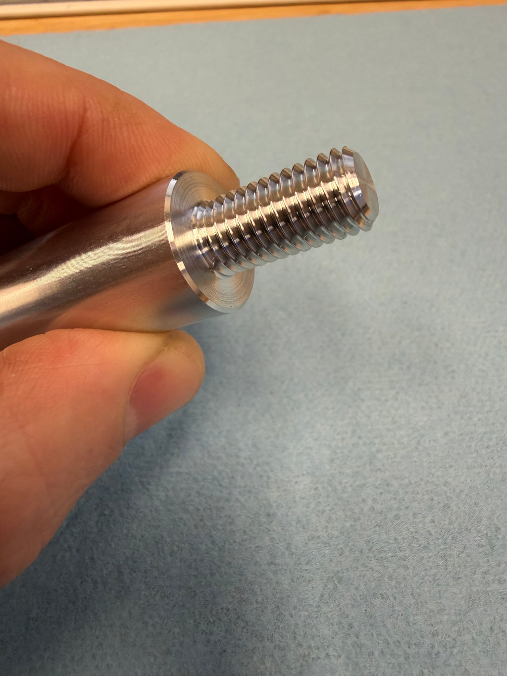 Sub-Spindle Ejector Pin – Solid Design - ø1-1/2" body - M10 x 1.5 thread