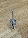 Sub-Spindle Ejector Pin - Thru-Coolant Design - ø1/8" body - M8 x 1.25 thread