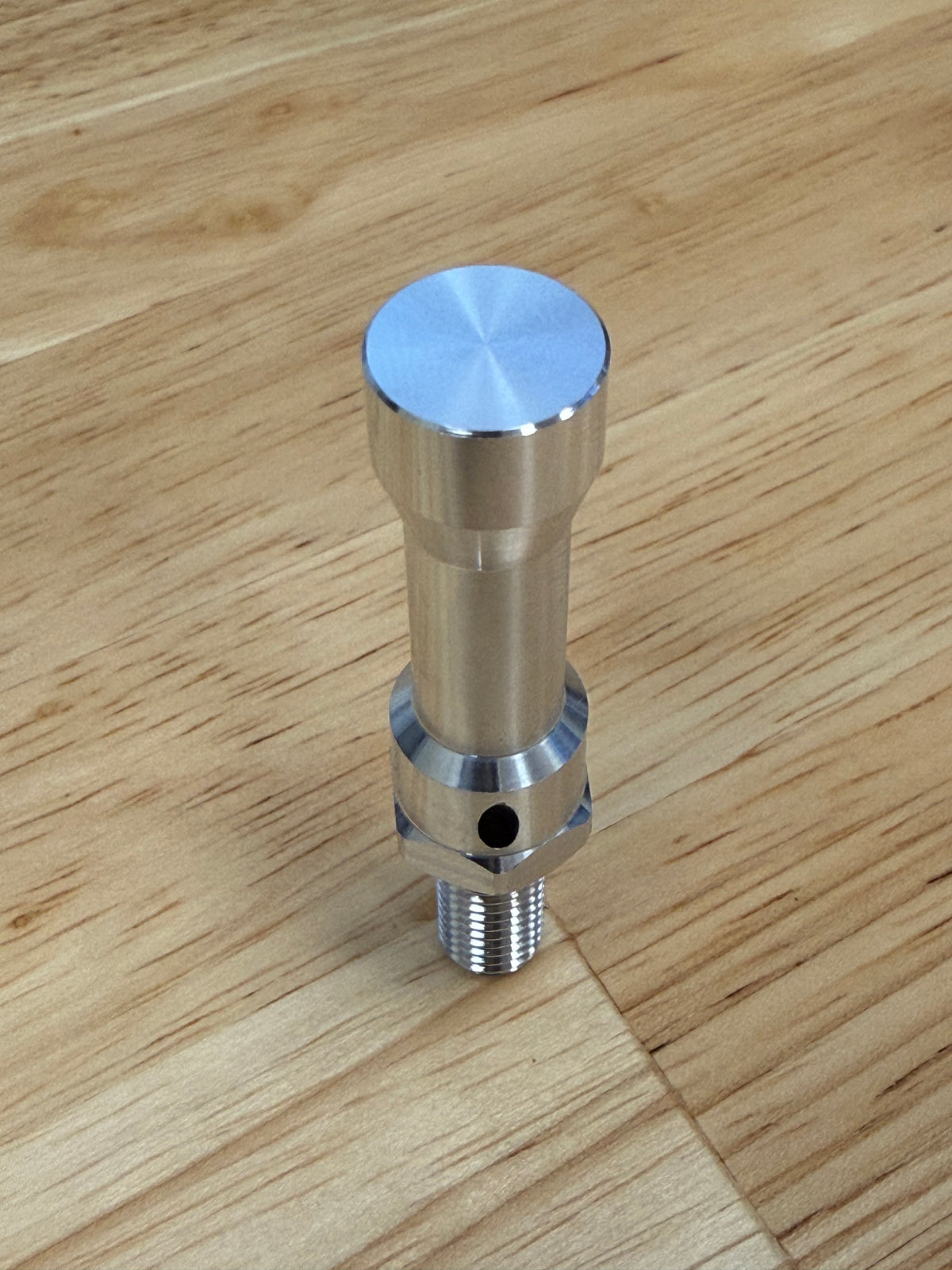Sub-Spindle Ejector Pin - Thru-Coolant Design - ø1/2" body - M8 x 1.25 thread