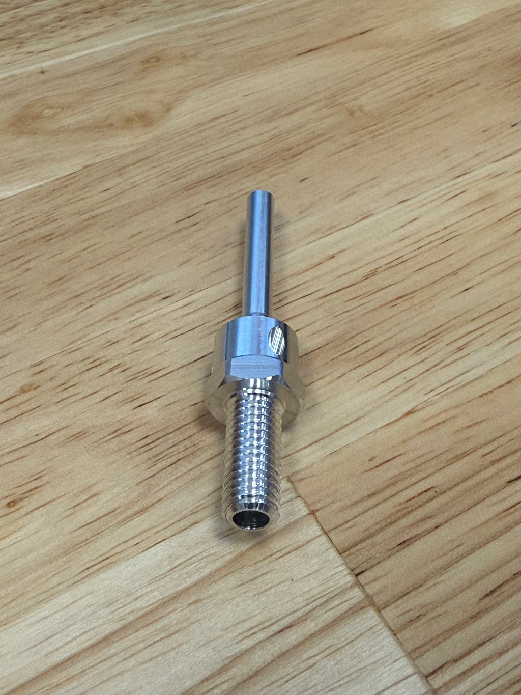 Sub-Spindle Ejector Pin - Thru-Coolant Design - ø3/16" body - M8 x 1.25 thread