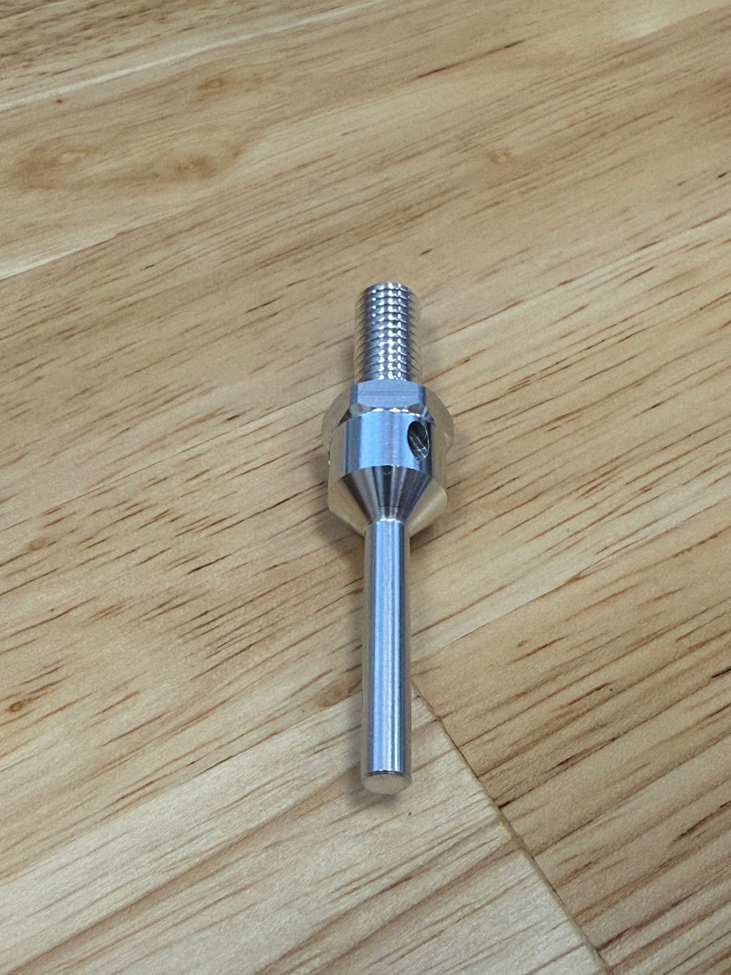 Sub-Spindle Ejector Pin - Thru-Coolant Design - ø3/16" body - M8 x 1.25 thread