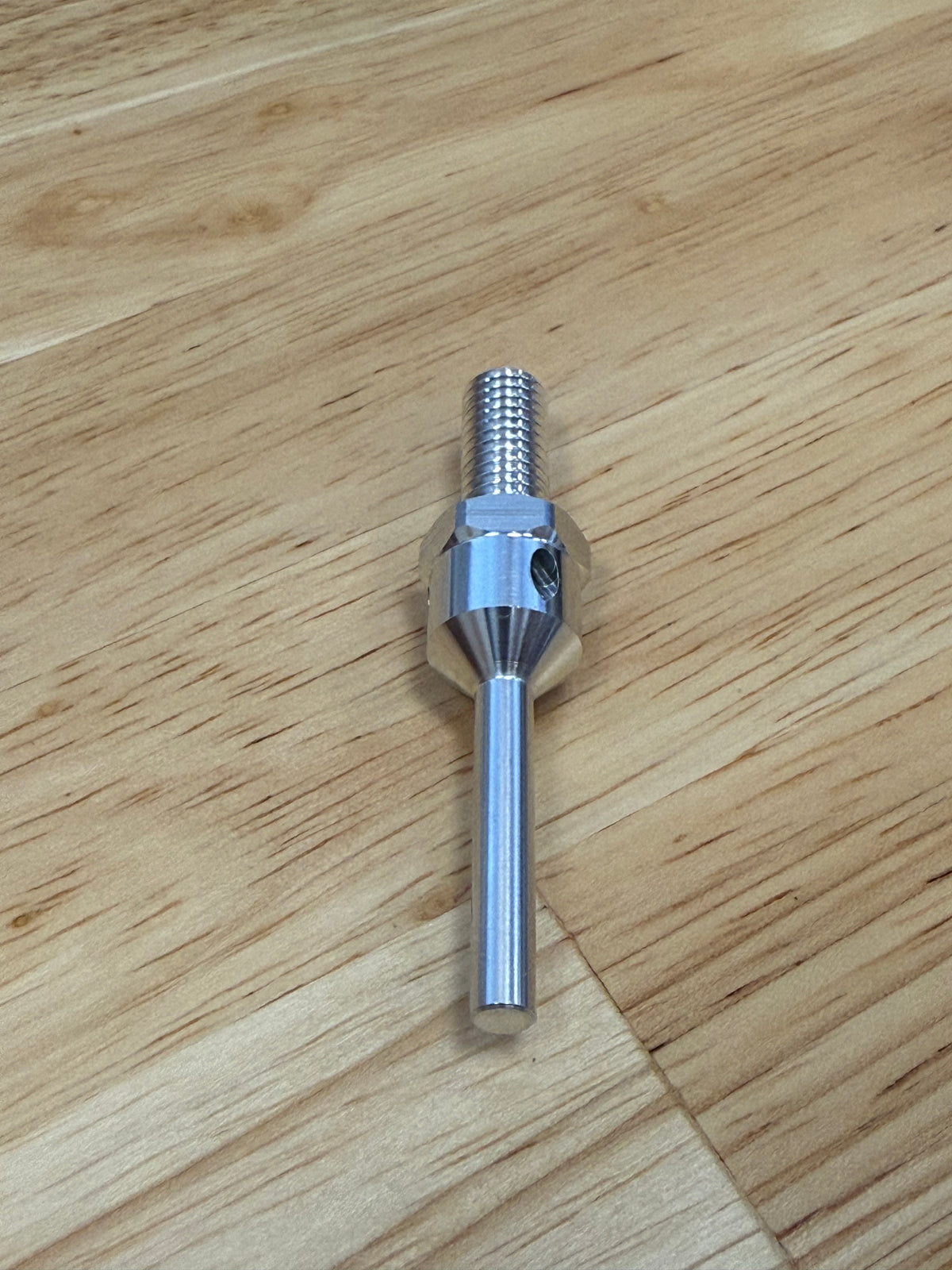 Sub-Spindle Ejector Pin - Thru-Coolant Design - ø3/16" body - M8 x 1.25 thread