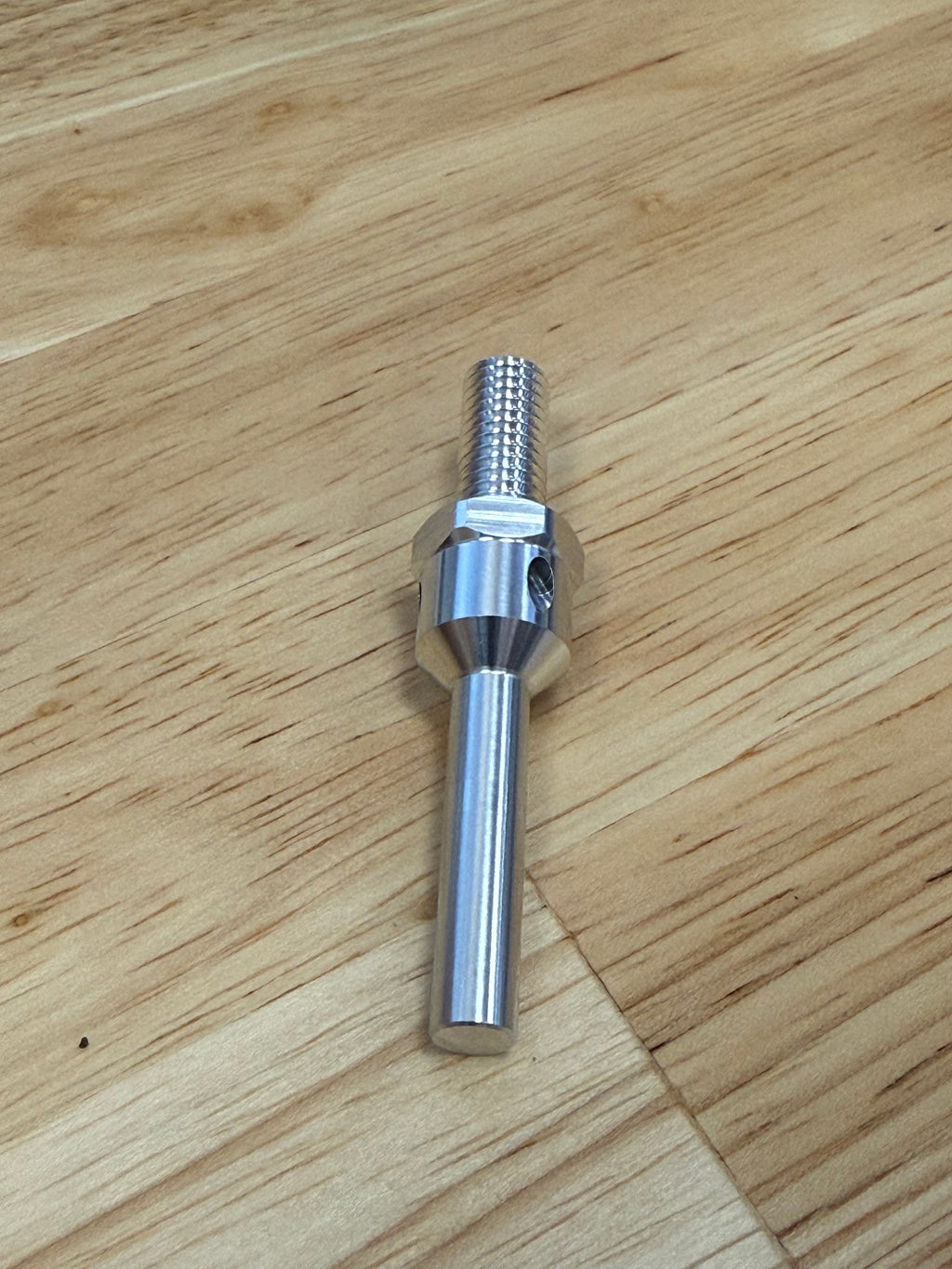 Sub-Spindle Ejector Pin - Thru-Coolant Design - ø1/4" body - M8 x 1.25 thread