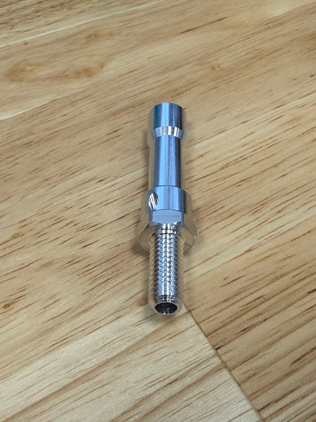 Sub-Spindle Ejector Pin - Thru-Coolant Design - ø7/16" body - M8 x 1.25 thread
