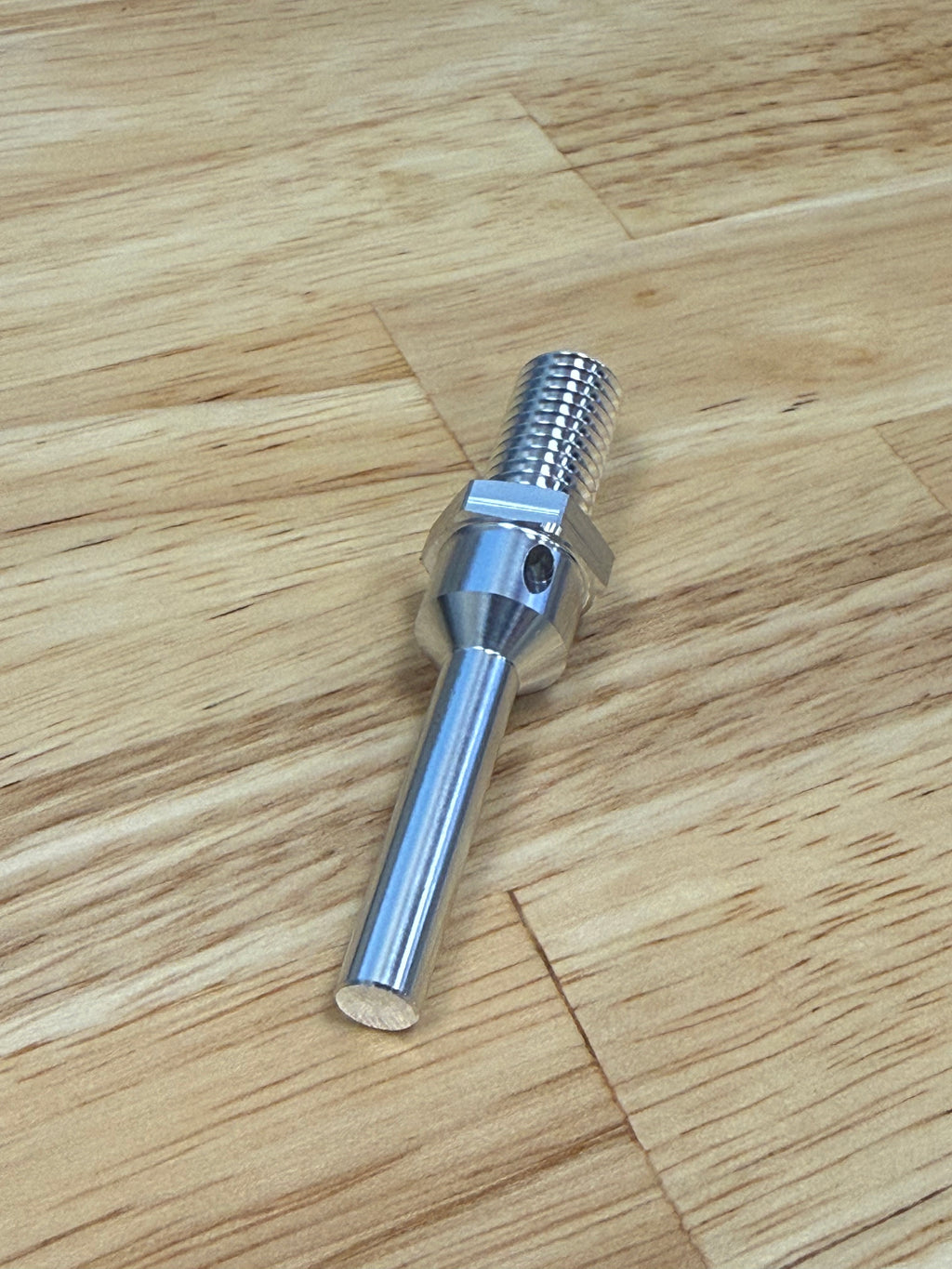 Sub-Spindle Ejector Pin - Thru-Coolant Design - ø5/16" body - M10 x 1.5 thread