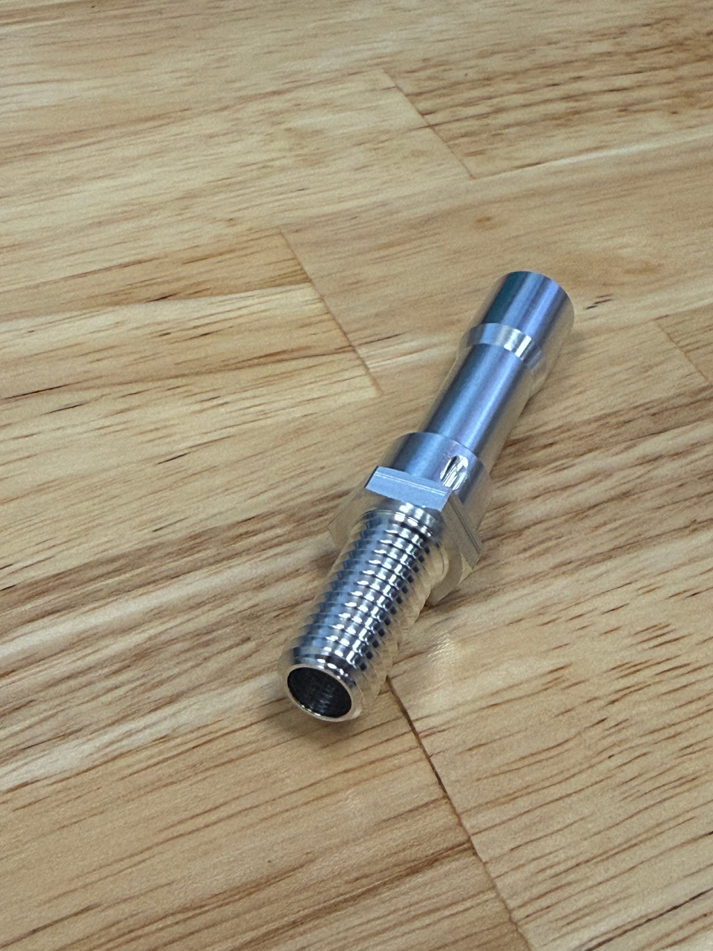 Sub-Spindle Ejector Pin - Thru-Coolant Design - ø7/16" body - M10 x 1.5 thread