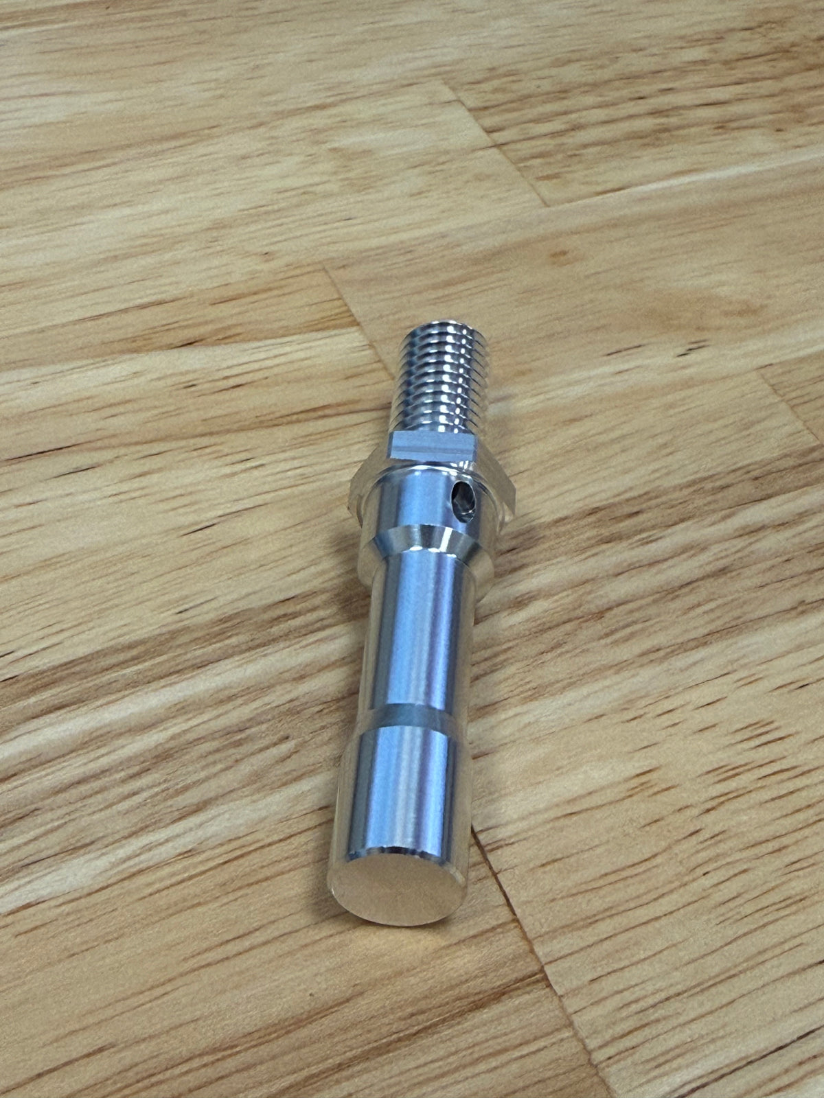 Sub-Spindle Ejector Pin - Thru-Coolant Design - ø7/16" body - M10 x 1.5 thread