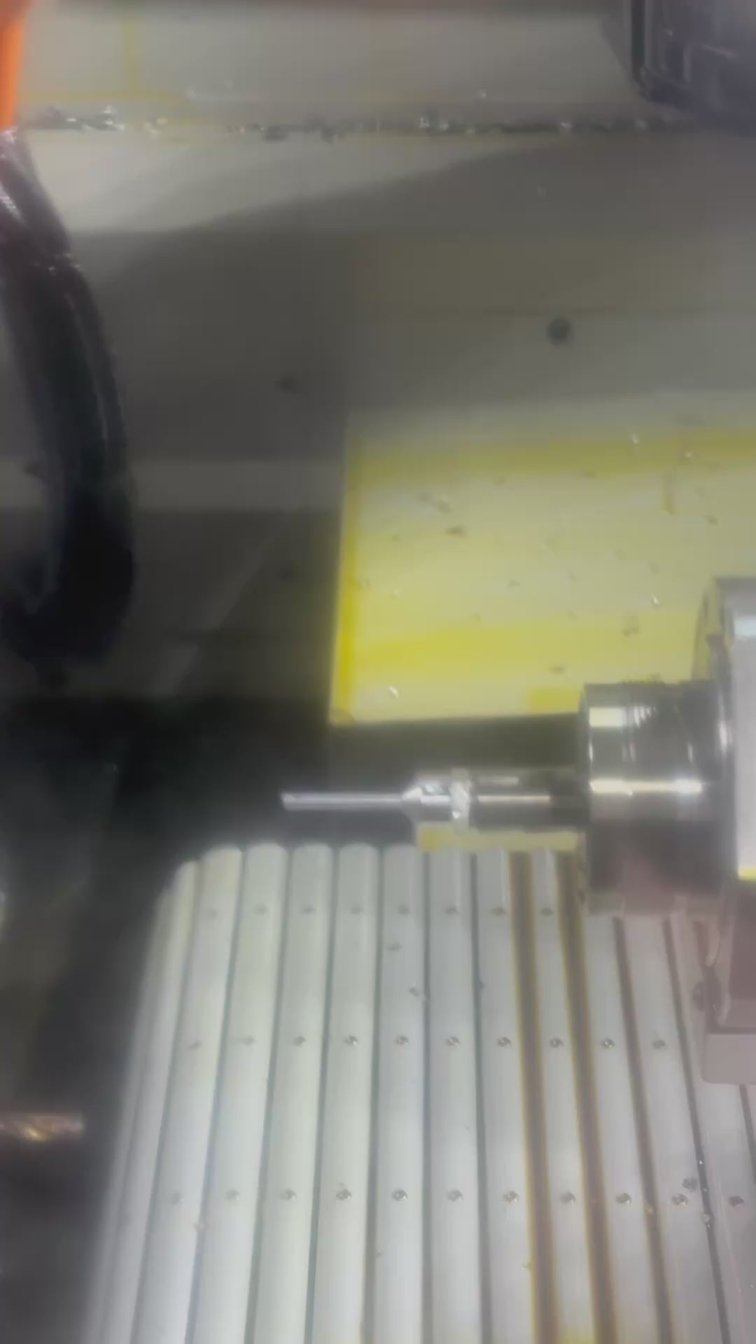 Sub-Spindle Ejector Pin - Thru-Coolant Design - ø5/16" body - M10 x 1.5 thread